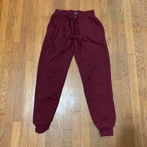 Maroon Joggers